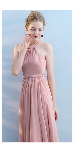 Beauty Emily Light Grey Bridesmaid Dresses 2019 A-line Sweetheart Women Formal Wedding Party Gowns Floor-Length Party Prom Dress