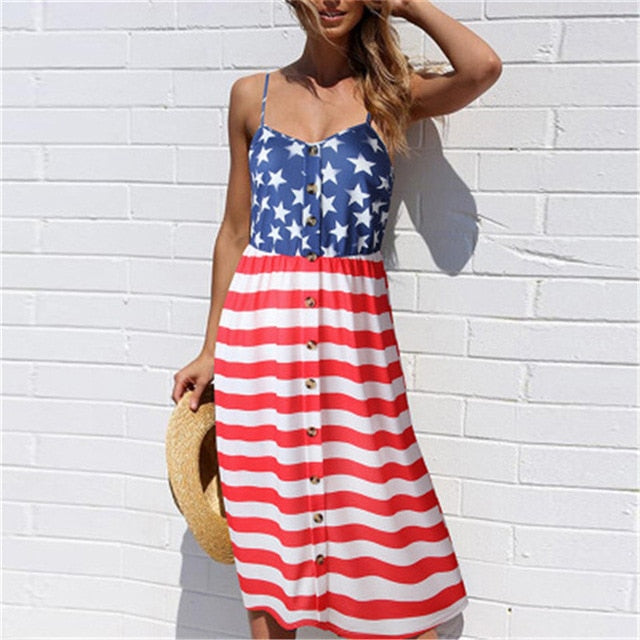 Slip Summer Dress Women 2019 Strap Floral Print Dot Long Beach Vestidos Female Sundress Sexy Casual Loose Elegant Ladies Dresses