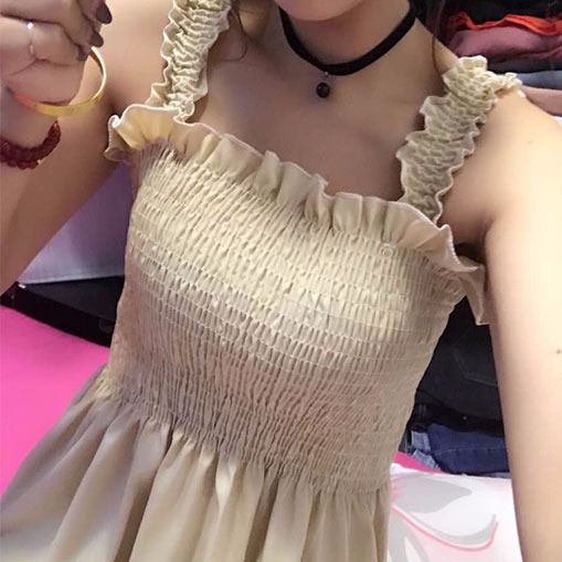 Casual Summer Plaid Dress Women Summer Female Cute Elegant Dresses 2019 Sleeveless Sexy Kawaii Girl Dress Vestidos Beach Dress
