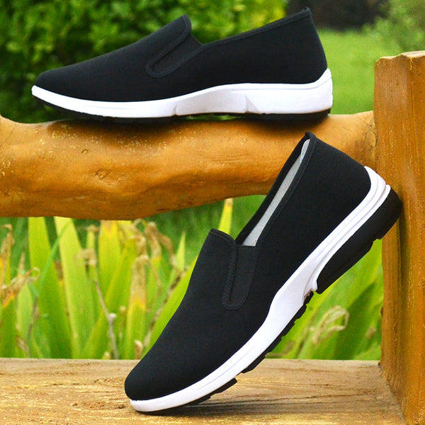 Summer Cloth Shoes Men Casual Fashion Canvas Breathable Sneakers Classic Comfortable One Pedal Lazy Shoes Light HH-307